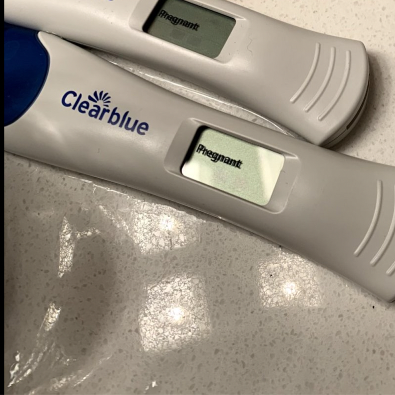 two positive pregnancy tests